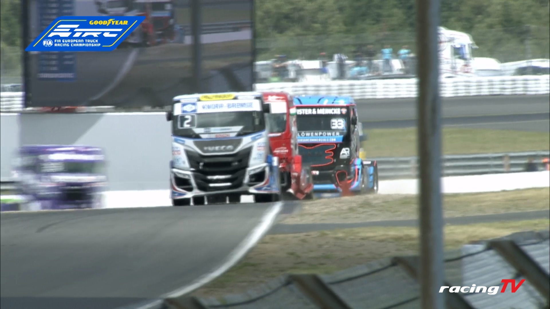 Truck Europameisterschaft ETRC 2023 beim Truck Grand Prix auf dem