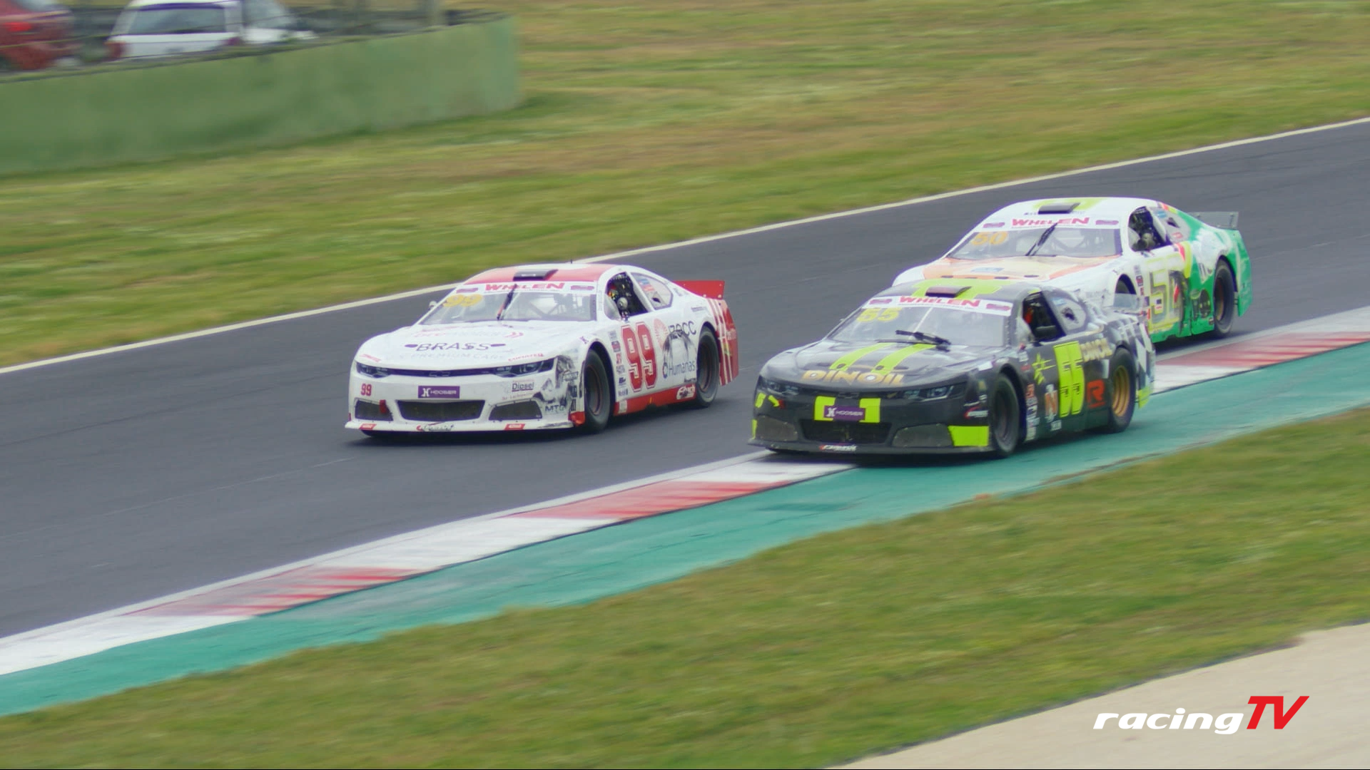 Sonntag bei der Nascar Whelen Euro Series NWES in Vallelunga 2024 ...